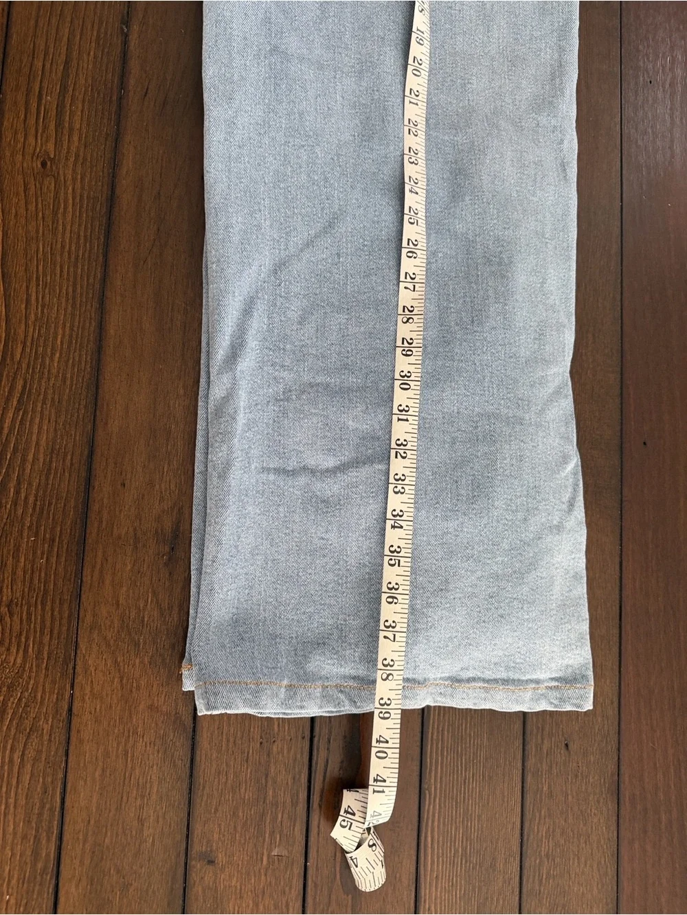 Sanrio Light Blue Wide-Leg Jeans with Pink & Black Character Prints